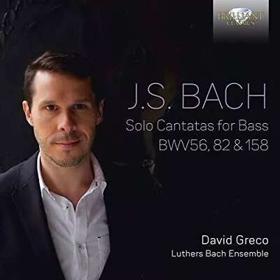 J.s. Bach / Greco - Solo Cantatas For Bass New Cd • $32.99