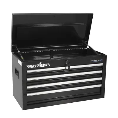 TOOL BOX CABINET Steel 26-Inch 4-Drawer Tool Chest Storage Black • $129.66