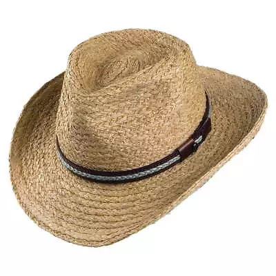 £49.95 • Buy Jaxon & James El Paso Straw Outback Hat - Natural