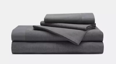 $94.99 • Buy UNDER ARMOUR Athlete Recovery Bedding Sheet Set FULL Zinc Gray 1352887-513