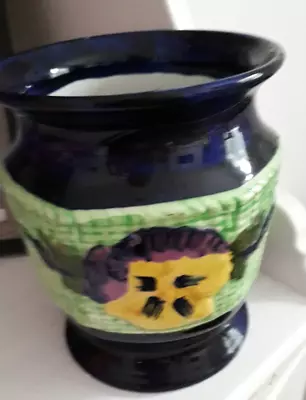 £4.99 • Buy Vintage 30s Ringtons Maling Ware Pansy Planter Newcastle-upon-Tyne