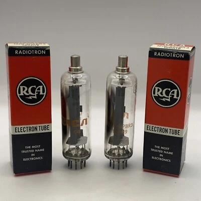 $33.99 • Buy 2 - RCA 12AF3/12BR3/12RK19 Damper Flyback Diode TV Valves - Tested W Photos NOS