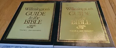 Willmington's Guide To The Bible Study Book VTG Set Vol 1 (OT) & 2 (NT) NEW 1988 • $35