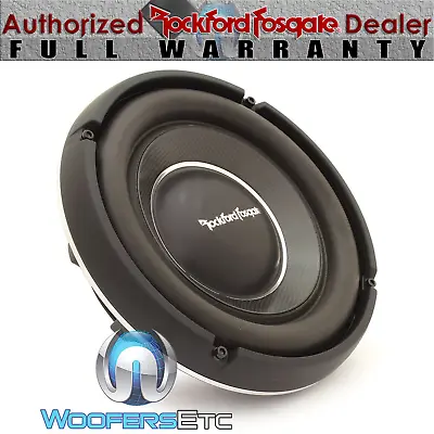 Rockford Fosgate Power T1s2-10 10  1000w Max 2-ohm Subwoofer Shallow Speaker New • $479.99