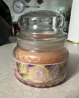 Gold Canyon Candle Sweet Pea Jar Candle 8 Oz - Vintage • $29.99