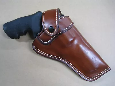 Azula Leather Cross Draw Outdoor Belt Holster For S&W N Double Action Revolvers • $89.95