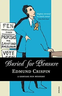 £3.25 • Buy New Buried For Pleasure By Edmund Crispin Paperback