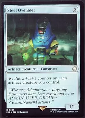 Steel Overseer - 241 Foil MTG Fallout • $7