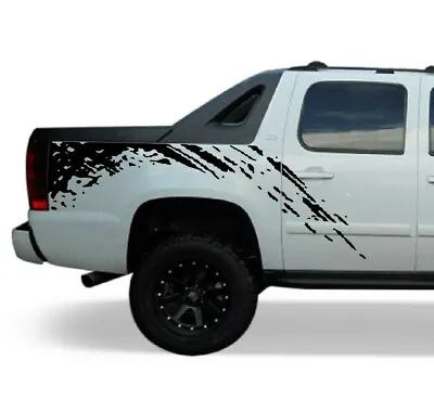 $77.15 • Buy Decal Cover Side Graphic Sticker Bed Wrap For Chevrolet Avalanche Bed Design Arm