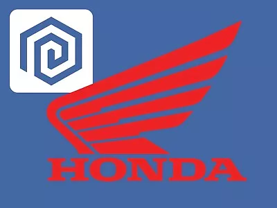 Honda Wings X2 Motorcycle Honda Tank Faring Decals Sticker Logos (Left + Right) • £4.29