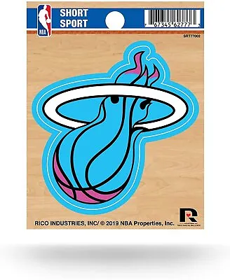 Miami Heat 3 Inch Decal Sticker City Lights Edition Flat Vinyl Die Cut Full... • $7.79