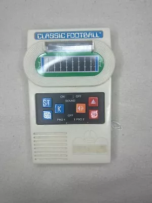 Vintage 2000 Mattel Classic Football Electronic Handheld Game - Tested & Working • $25