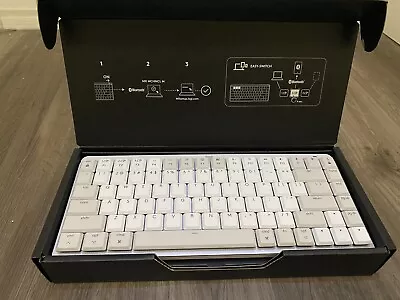 Logitech MX Mechanical Mini For Mac- Pale Grey- 920-010553 Wireless Keyboard • $53.39