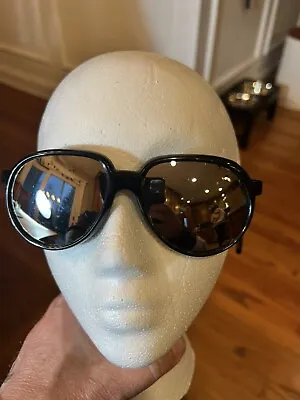 Vintage Mirrored Skiing Sunglasses Side Shields France Nylon • $18