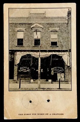 Gaylord Michigan Van Doran Horse Goods & Bicycles Advertising Postcard • $4.99