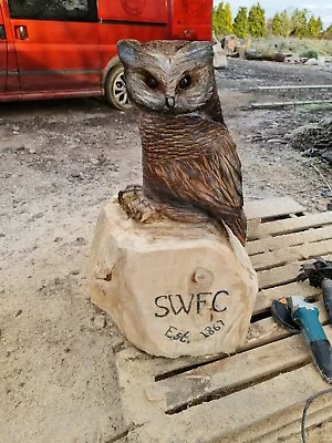 £79.99 • Buy Chainsaw Carved Owl  Garden Sculpture