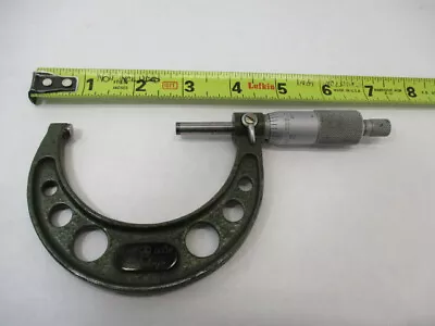 MITUTOYO # 103-217 OD Micrometer 2  - 3  X .0001  Ratchet Lock Checks On EC • $28.97