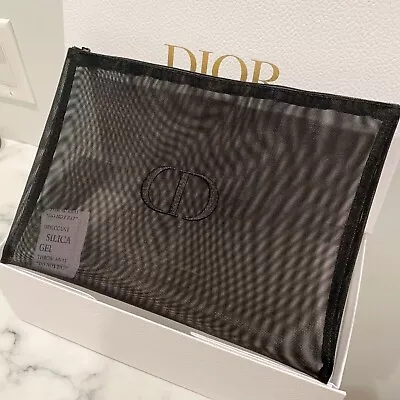 Dior Beauty Large Mesh Makeup Bag Pouch Trousse Makeup Case Clutch BNIB • $34.99