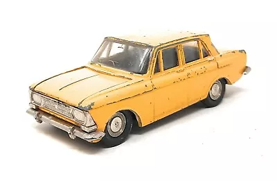 Moskvitch 408 Yellow Baseplate A1 USSR CCCP Rare 1/43 Metal. Moskvich NOVOEXPORT • $42.90