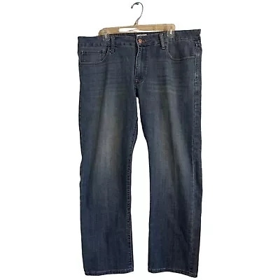 Weatherproof Vintage Jeans Mens 38x30 Dark Blue Straight Fit Denim Adult • $25.45