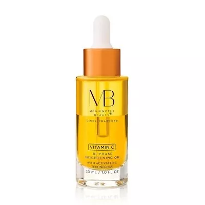 Meaningful Beauty Vitamin C Bi-phase Brightening Oil.w/activated-c Technology. • $54.99