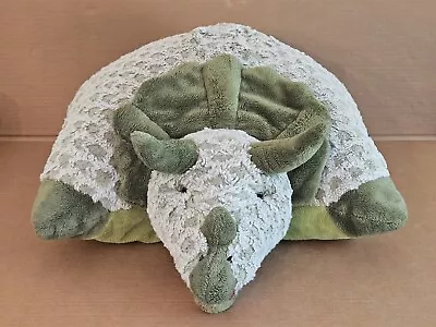 My Pillow Pets Dinosaur Triceratops 18” Soft Plush Green Stuffed Animal Retired • $17.87