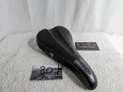 WTB Speed V Saddle Steel Rail Black Leather 142mm Large Road / MTB • $29.95