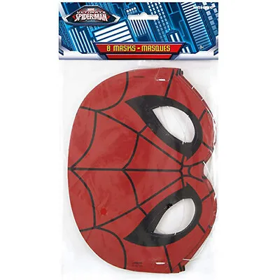$6.59 • Buy 8 CT Spiderman Party Masks