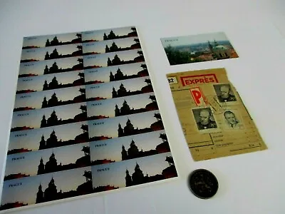 $22.81 • Buy Stamps Coin Prague 1922 Coin Magnet Stickers Czechoslovakia Czech 27 Items #2
