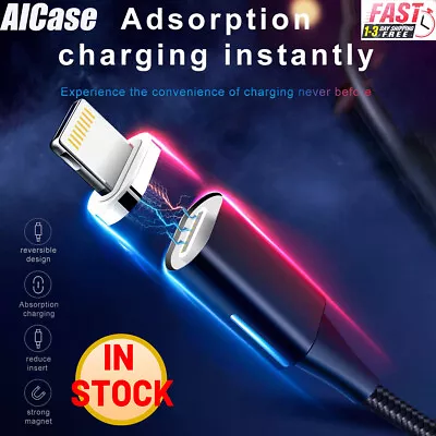 AICase Magnetic Charging Fast Charging Charger Cable IPhone14 13 12 11 XS Max X • $10.99