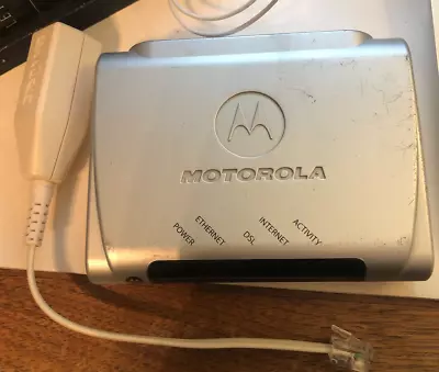 Motorola 2210-02-1006 High Speed Internet Modem With DSL Filter No Power Cord • $8