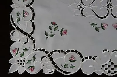 Embroidered Lace Cutwork Placemat Runner Scarf Wedding Party Banquet Event Decor • $20