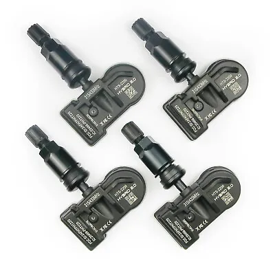 2019 2020 2021 Mercedes Benz G550 G63 G65 AMG New 433mhz Black Stem TPMS Set • $119.98