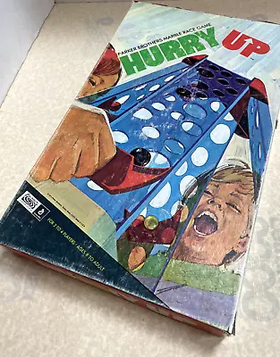 1971 Hurry Up 3-D Marble Race  Action Game-4 Player Game -Complete • $22