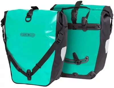 Ortlieb Back-Roller Rear Panniers - Lagoon/Black —AUS STOCK— 20L Bag Teal Bags • $279.99