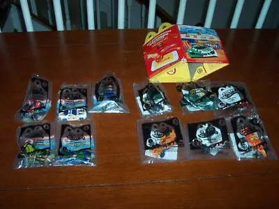 McDonald's 2012 2013 Team Hot Wheels Cars Vehicles Happy Meal Toy Lot Of 11 • $7