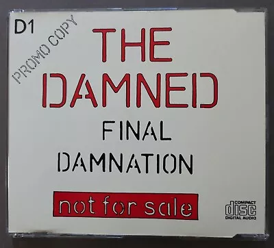 Damned – Final Damnation  French PROMO-CD  Essential! Records D1 Live Recordings • £15.40