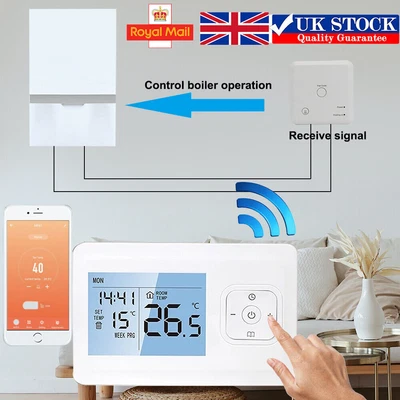 £47.49 • Buy NEW WiFi RF Smart Thermostat Gas Boiler Room Heating Temperature Controller UK
