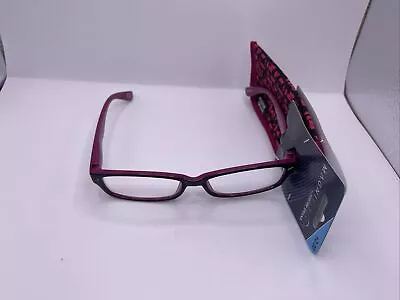 Foster Grant +2.00 Adella Pink Magnivision Fashion Reading Glasses With Case New • $11.95