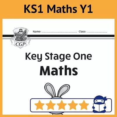 Year 1 Maths Workout Book (Ages 5-6) - KS1 Maths With Answers By CGP NEW • £5.95