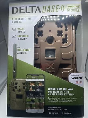 Moultrie Mobile Delta Base Cellular Pic & Vid Messaging Verizon 4G Trail Camera • $45