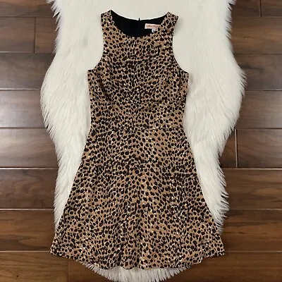 Mara Hoffman Women's Size XS Circle Leopard Print Sleeveless Fit & Flare Dress  • $19.95