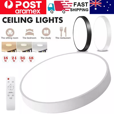 LED Ceiling Light Square/Round 12W~56W Rectangle/Oyster Lamp Modern Cool/Warm AU • $18.80