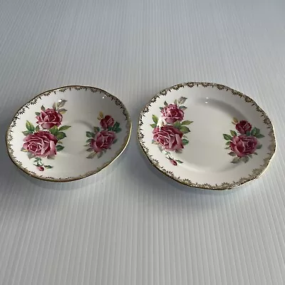 Salisbury 'Juliana Rose'  Saucer & Side Plate Replacements Vintage England • $23.95