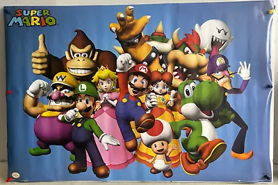 Rolled 2007 Nintendo Super Mario Family 24x36 Poster Video Game Printed In Uk • $9.99