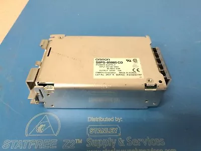 Omron S8PS-05005CD Power Supply Input 100-240VAC 50/60Hz .9A Output 5VDC 10A • $65