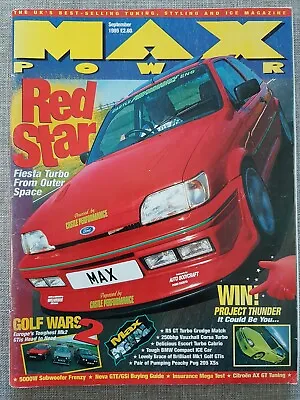 Max Power Magazine September  1995 • £9.95