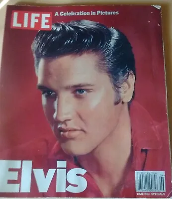 LIFE Magazine Elvis Special A Celebration In Pictures 1995 Softcover *FREE Gift • $9