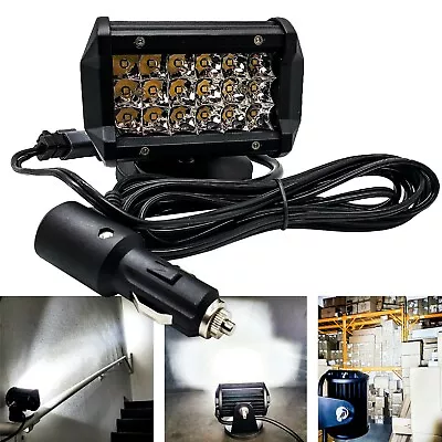 Magnetic LED Scene Light Lighter Plug Adapter Wire Overland Van Camp Spot Roof • $59.99