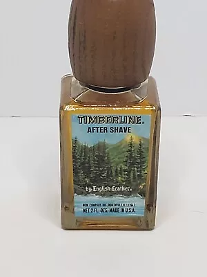 Vintage English Leather Timberline After Shave 2oz USA Wooden Lid -Discontinued • $26